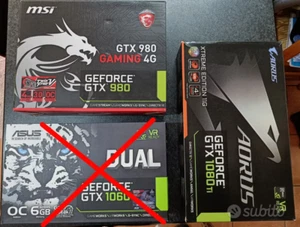 Scatole schede video GTX - Foto 1 di 1