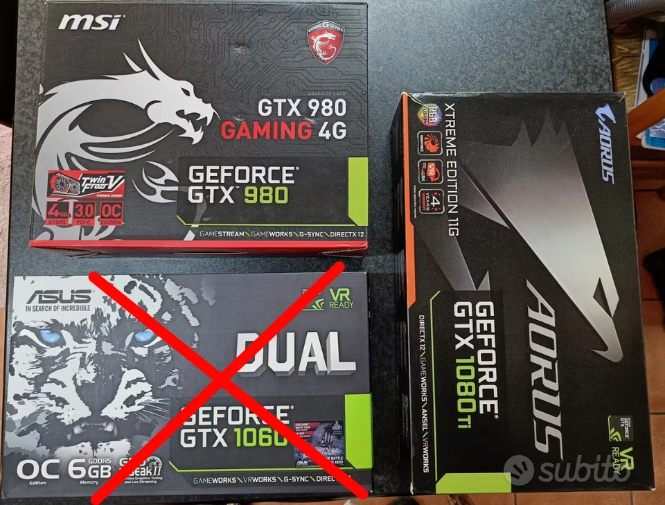 Scatole schede video GTX - Immagine 1 di 1