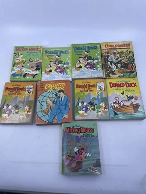 RARE LOT OF 9 Vintage Mini Tiny Children's Paperback Books 1960s 70s Whitman V2 - Image 1 of 4