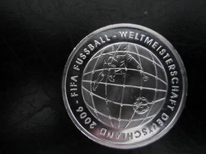 10 Euro Münze, 925 Silber, FIFA-Weltmeisterschaften Fußball 2006, 2005 - Bild 1 von 2