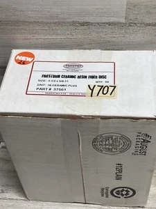 4.5" Ceramic Resin Fiber Disc 36 Grit 4-1/2" Grinding & Sanding Discs Pack of 50 - Picture 1 of 2