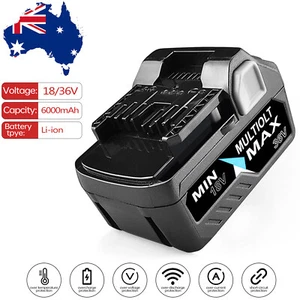18V 36V Battery for Hikoki 371751M UC18YSL3 BSL36 BSL1840 330139 BSL1815X - Picture 1 of 6