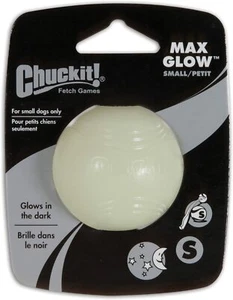 CHUCKIT Max Glow Balls, Multicolor Animals Small Breed Pet Toy Pack of 1 - Picture 1 of 1
