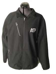 Port Authority Men's Jacket Coat Black Size XL 10 ROADS Express Logo J324 - Picture 1 of 8