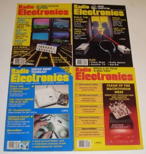 Radio Electronics Magazines, a Lot of Four Months: Sep, Oct, Nov, Dec, 1987 - Bild 1 von 5