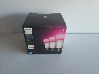 Philips Hue White & Color Ambiance A19 Bluetooth LED Smart Bulbs (3-Pack) Tested - Image 1 of 4