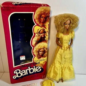 MUÑECA BARBIE 1981 MAGIC CURL VINTAGE #3856 con caja - incompleta - Imagen 1 de 17