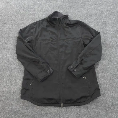 Chaqueta Armani Collezioni Para Hombre 42 Negra Gris Reversible Diseñador Preppy Lujo Foto 1 de 4