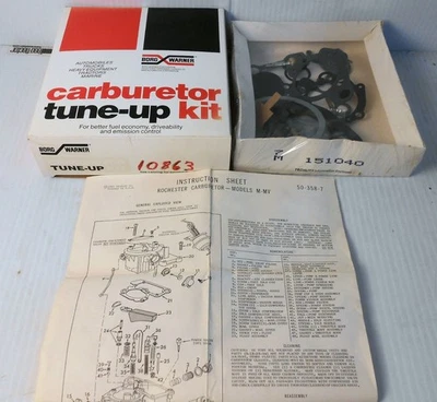 BWD 10863 Carburetor Repair Kit Rochester M - MV Chevrolet GMC — 第 1/4 张图片