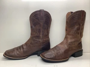 BOTAS HOMBRE ARIAT PUNTERA CUADRADA MARRÓN TALLA 10.5 D - Imagen 1 de 9