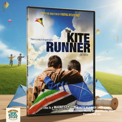 THE KITE RUNNER DVD 2008 Widescreen Movie DreamWorks Marc Forster PG-13 - Image 1 of 3