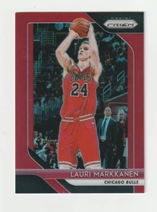 2018-19 Panini Prizm Red Prizm #110 Lauri Markkanen Card, #/299 - Bild 1 von 2