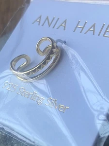 Ania Haie Spike It Up gold spike ear cuff, sterling silver and 14K gold plated - Picture 1 of 8