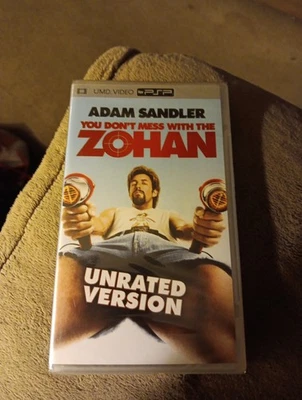 You Don't Mess with the Zohan Movie UMD PSP Disc Original Case. NEW Sealed  Foto 1 de 3
