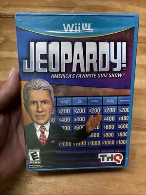 Jeopardy THQ (Nintendo Wii U, 2012) BRAND NEW FACTORY SEALED - FAST SHIP! - Image 1 of 4