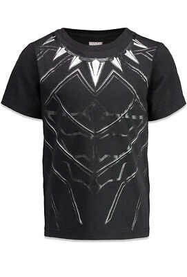 Marvel Black Panther Boys Graphic T Shirt - Size 14 - Image 1 of 4
