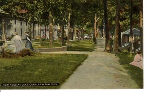 Postal Cottages at Lake Cora PAW PAW Michigan Van Buren County - Imagen 1 de 2