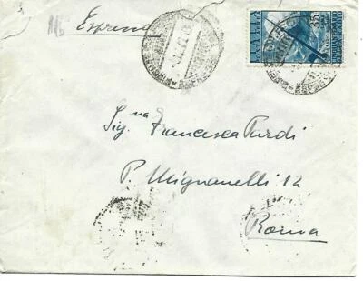 Radio Italia 35L 1947 aislada en cubierta expresa a Roma Foto 1 de 2