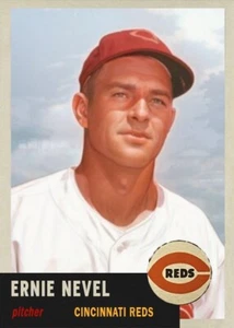 Ernie Nevel - Cincinnati Reds - Scheda personalizzata stile 1953 - Foto 1 di 2