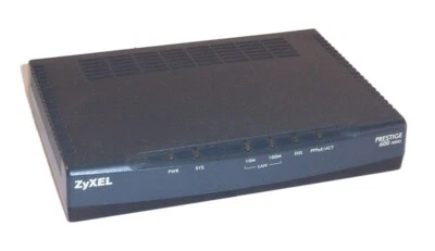 ZyXEL Prestige P600H Series ADSL Router - 650-R-31.  NO AC ADAPTOR - Image 1 of 2
