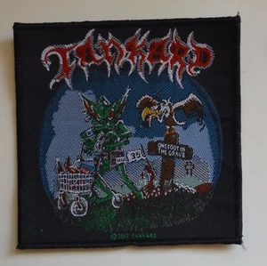 TANKARD - One Foot In The Grave - Patch - 10,2 cm x 10,2 cm - 164543 - Imagen 1 de 1