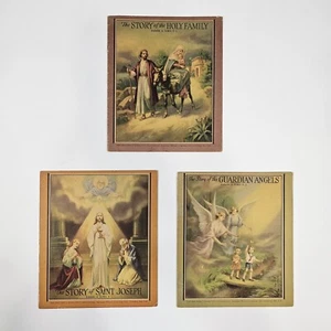 ©1944 Catholic Children's Books - Holy Family, Guardian Angels, & Saint Joseph - Picture 1 of 21
