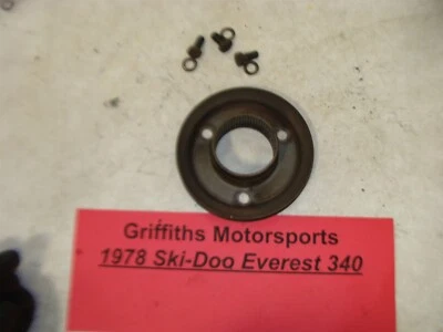 Skidoo Everest 340 1978 OEM retroceso taza polea trinquete cesta jefe Foto 1 de 4