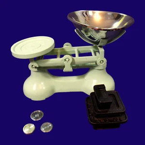 Victor England Mint Green Painted Scales - Picture 1 of 6