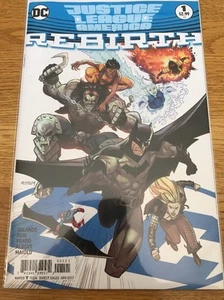 Justice League Of America Rebirth 1 Variant DC Comics 2017 NM - Picture 1 of 1