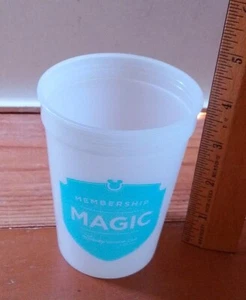2023 Membership Disneyland Vacation MAGIC Plastic CUP - Picture 1 of 5