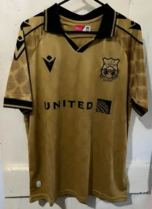 Wrexham AFC 2024 25 Away McCLEAN 7 football Shirt Jersey Wales L Third Ireland - Picture 1 of 10