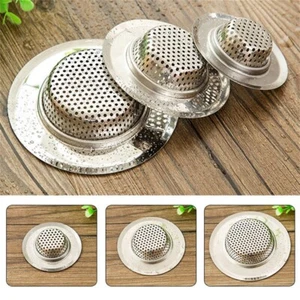 1x Abflusssieb Haarsieb Ablaufsieb für Badewanne Dusche Waschbecken Küchenspüle - Bild 1 von 18