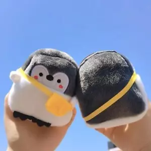 1x Cute Women Girl Plush Penguin Data Cable Wallet Key Coin Purse Pouch Case.Bag - Bild 1 von 8
