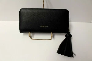 Olivia + Joy Wallet The Huntley Collection Color: Croissant Tassel Pull NWT - Picture 1 of 7