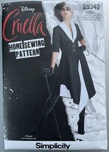 Simplicity Costume Sewing Pattern #S9340,  Size 14-16-18-20-22,  Misses'  Disney - Picture 1 of 2
