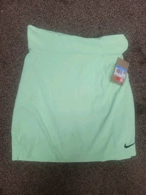 New Nike Womens Small S Green Dri Fit Adv Golf Tennis Skorts Skirt Shorts - Изображение 1 из 4