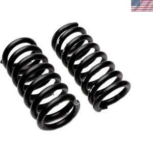 7170 Moog Coil Springs Set of 2 Front for Ram Truck Van Dodge D150 D250 - Bild 1 von 2