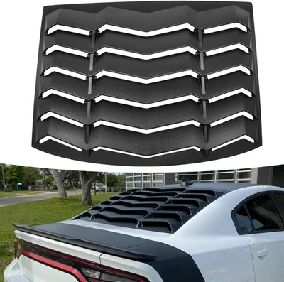 Persiana de ventana para Dodge Charger SXT/GT/RT/RT 2011-2023 paquete Scat/paquete Scat trasero Foto 1 de 4