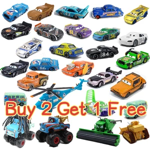 Disney Pixar Cars 3 2 Lightning McQueen Jackson Storm Ramirez Mater Huston - Picture 1 of 285