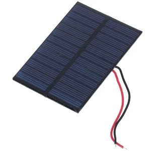 New 6v 100ma 0.6w epoxy solar panel photovoltaic polycrystalline cell charger - Picture 1 of 10