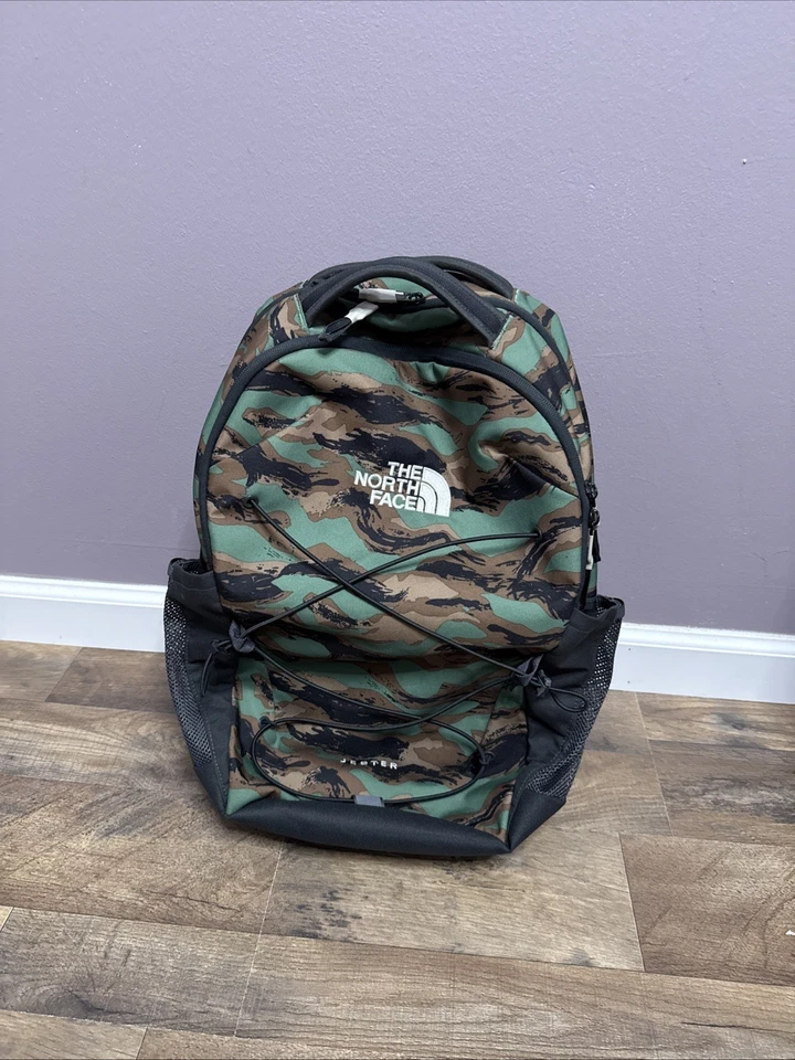 Рюкзак The North Face Jester 28 л зеленый тигр камуфляжный принт пригородный ноутбук - Изображение 1 из 4