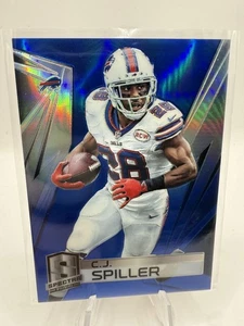 2014 Spectra CJ Spiller Prizm Blue #/49 Scheine - Bild 1 von 4