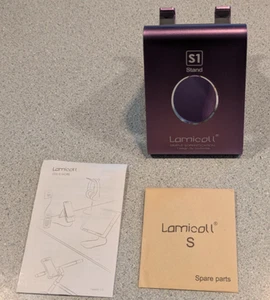 Lamicall NEW Purple Aluminum S1 Cell Phone Stand Holder Open Box - Photo 1 sur 6
