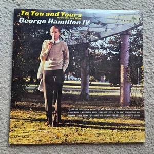GEORGE HAMILTON IV To You And Yours COUNTRY LP Vinyl Record 12" - Picture 1 of 4