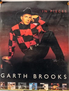 Garth Brooks 1993 In Pieces - Original Promo Poster 24X18 - Picture 1 of 5