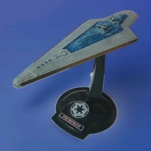Star Wars 1998 Collector Fleet Electronic Super Star Destroyer con supporto LEGGI - Foto 1 di 8