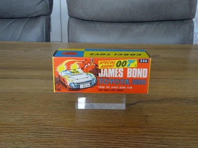 Corgi 336 James Bond Toyota  Zubehör  'Aussenschachtel' only  60er Jahre Rarität - Bild 1 von 4
