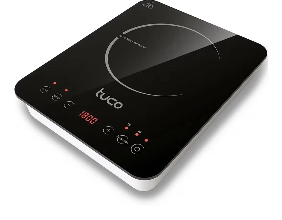 Estufa Electrica De Placa De Inducción Portátil Con Vidrio De Cerámica - Imagem 1 de 1