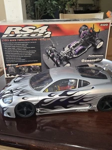 HPI RS4 Pro2 On-Road RC Car Vintage, Almost Ready to Run - Picture 1 of 13