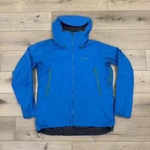 Patagonia Gore-Tex Jacke Herren XL blau wasserdicht Kapuze Full Zip Mantel - Bild 1 von 16